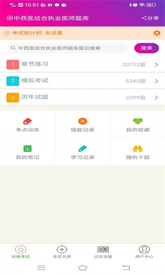 中西医结合执业医师总题库