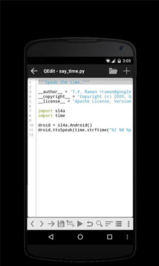 QPython 3L(Python脚本引擎软件) v3.8.6 安卓版 QPython 3L(Python脚本引擎软件) v3.8.6 安卓版
