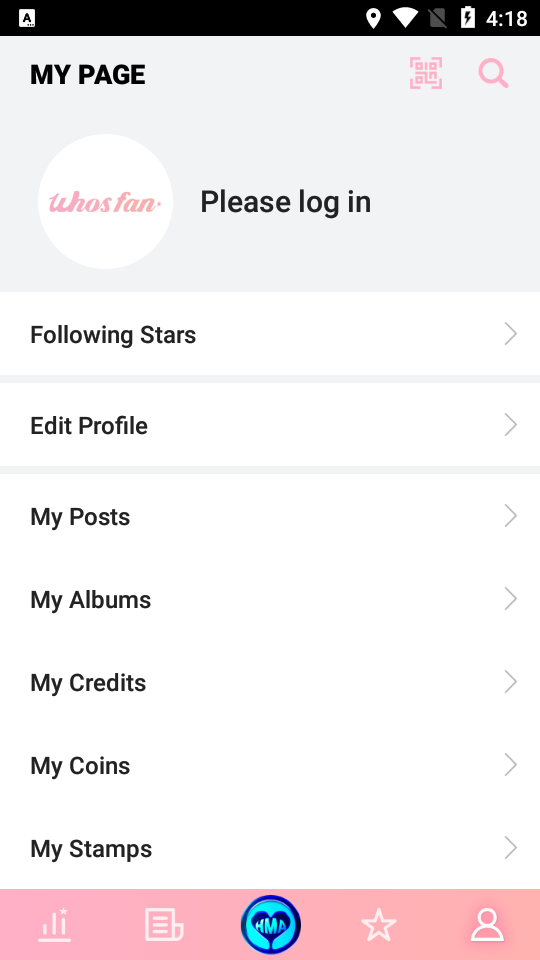 whosfan app下载2026最新版本v2.12.9官方版