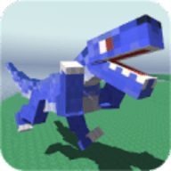 Blocky Dino Park: Raptor Attack