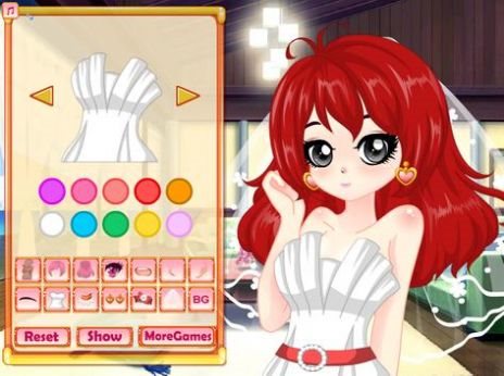 动漫新娘头像制作