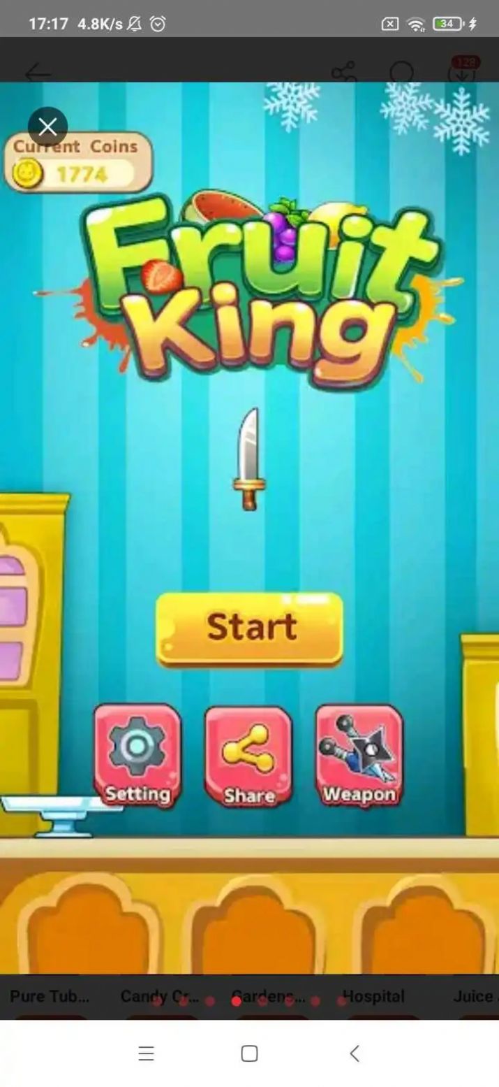 水果斗士斜线刀(Fruit Fighter)