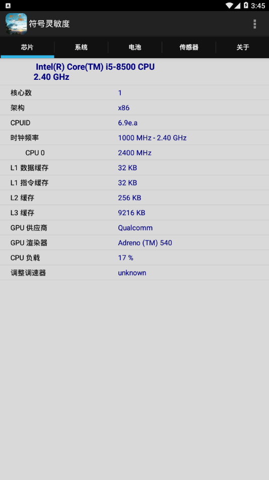 符号灵敏度