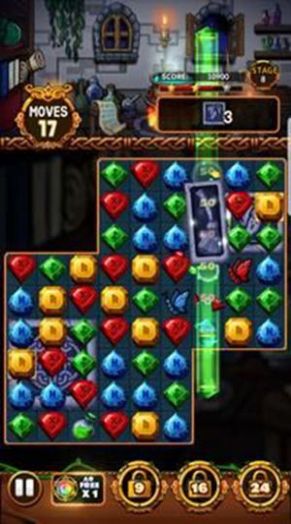 Jewels Witch Castle: Magic World