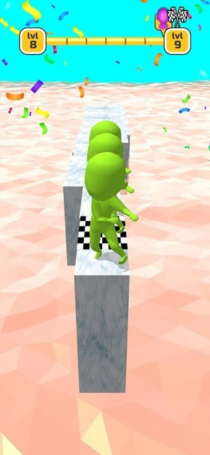 3d人群跳跃