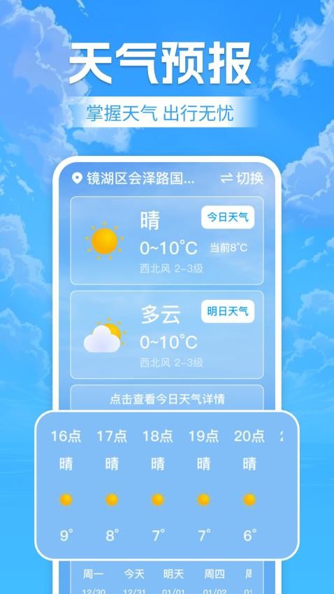 天气预报老年版 天气预报老年版
