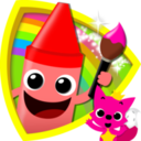 碰碰狐填色游戏