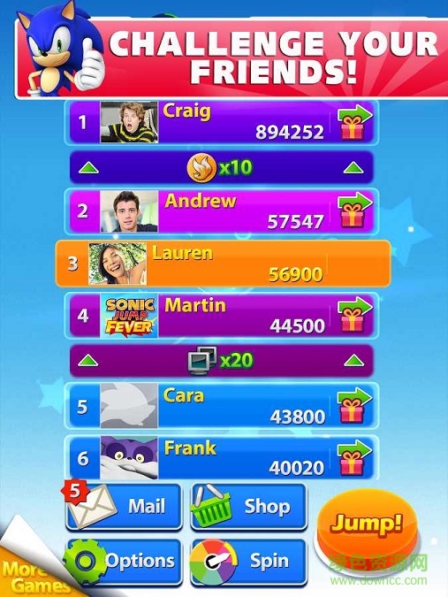 索尼克跳跃狂热内购修改版(Sonic Jump Fever)