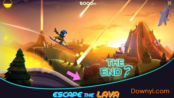 熔岩滑板大冒险