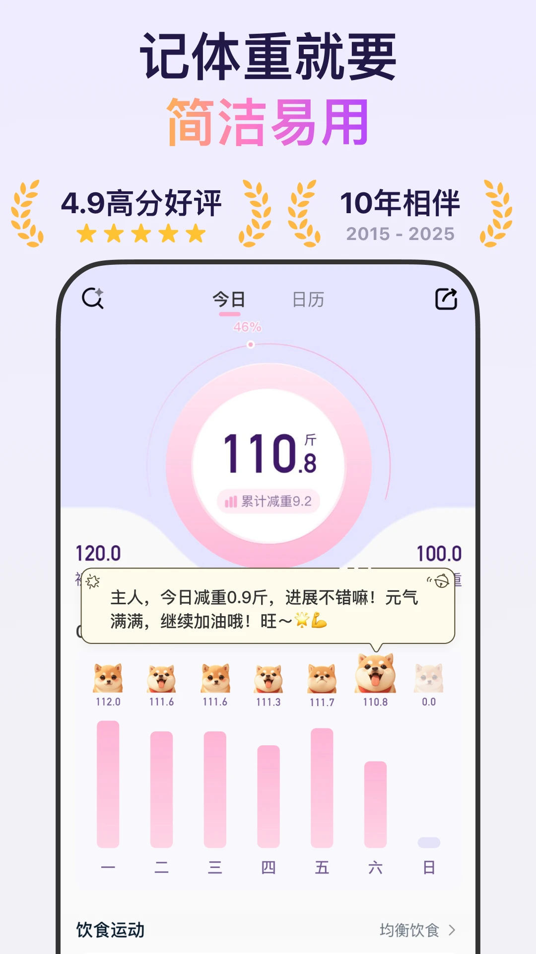 体重小本