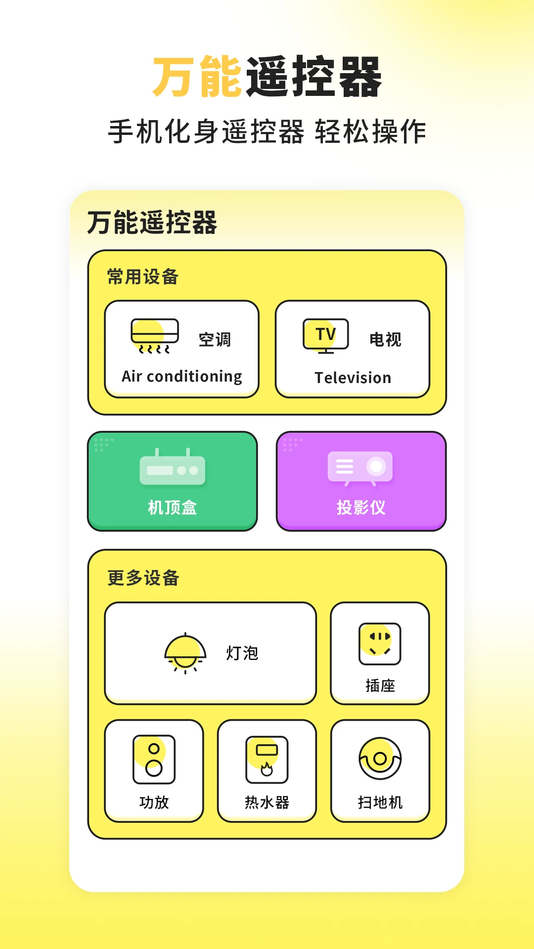 遥控器万能通用